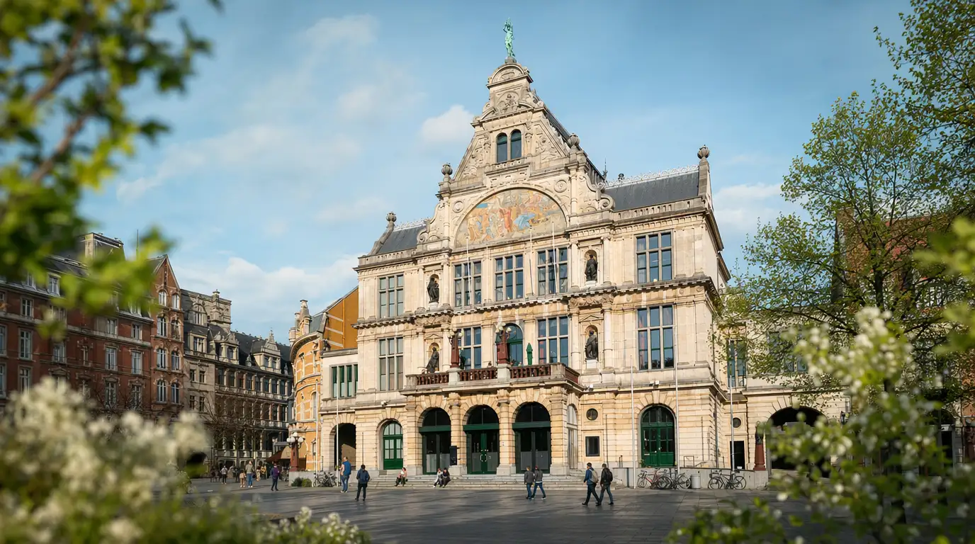 NTGent theatergebouw in Gent